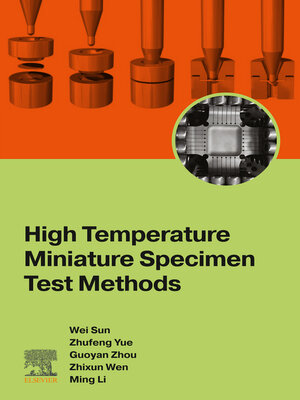 cover image of High Temperature Miniature Specimen Test Methods